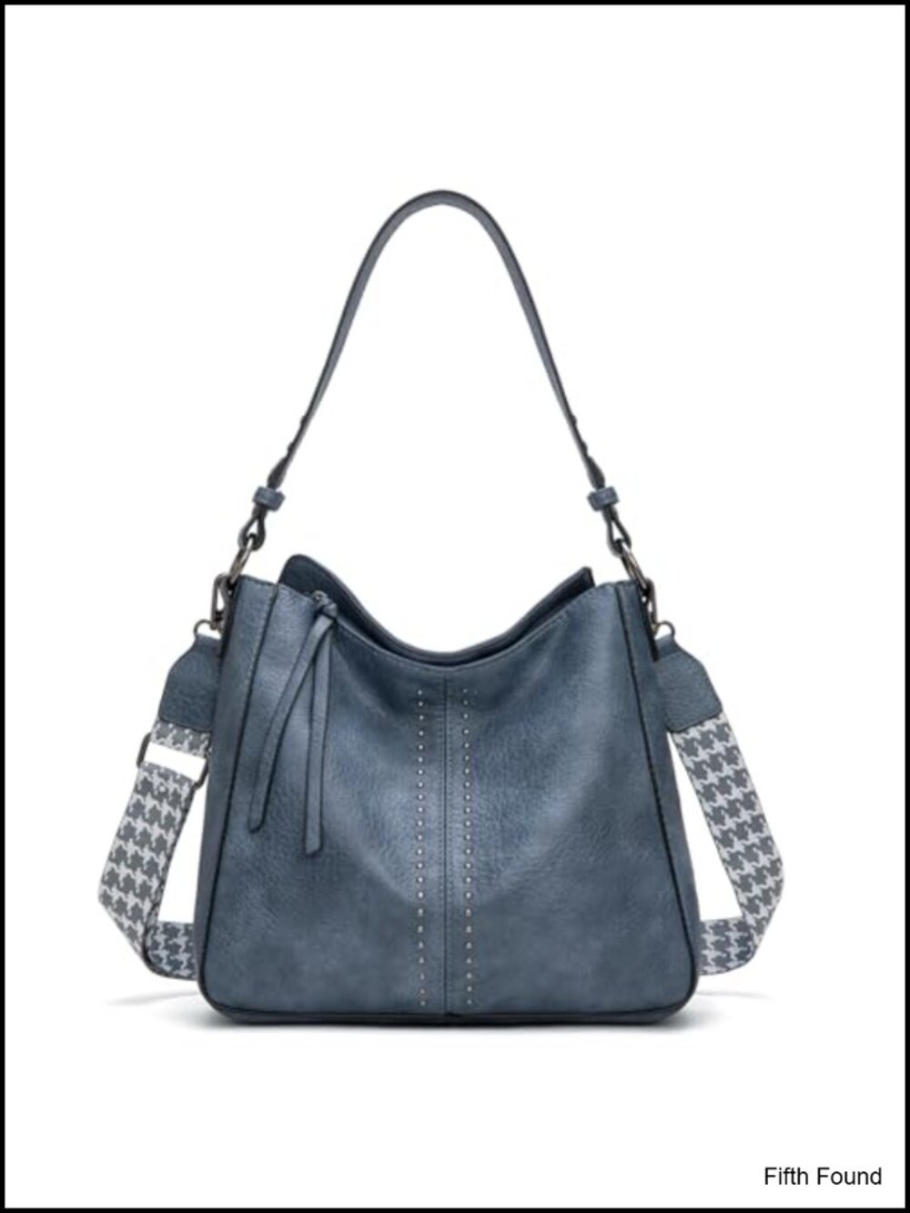 Vegan Leather Hobo Bag Top Handle Satchel Shoulder Purse Bucket Handbag